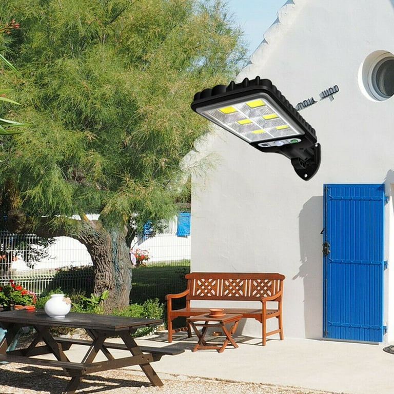 1 Pack Solar Street Light 600W,Parking Lot Lights LED Solar Light Sensor Remote Control Wall Timing Lamp Solar Power Garden Path Patio Security Area Lighting - Walmart.com