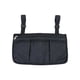 thumbnail image 2 of Wheelchair Armrest Storage Bag with Zippered Pockets, Walking Frame Organizer Pouch for Seniors and Adults, Durable Polyester Mobility Aid Accessory, Universal Fit for Wheelchairs and Walkers, 2 of 7