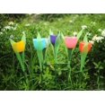 thumbnail image 5 of 6 uds. De luces Led con forma de flor de tulipán para jardín, decoración de pie para patio al aire libre, multicolor, 5 of 5