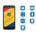 thumbnail image 4 of Smartphone Motorola Moto C Plus 16 GB Negro desbloqueado, 4 of 4
