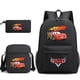 thumbnail image 2 of 3Pcs Pixar Cars Lightning McQueen Bookbag Kids Backpack Boys Girls School bags Shoulder Bag Set Daily Backpacks Mochilas, 2 of 4