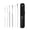 Black, variant on MEAKKAO Ear Cleaner Ear Cleaning In 2025 Earwax Cleaner Tool Set Portable Ear Cleaning Kit Ear Cleaner Earwax Removal Tools With Leather
