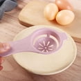 thumbnail image 3 of Separador de huevos, separador de yema y clara de huevo duradero Divisor de huevos Filtro de clara de huevo Herramienta separadora de huevos para hornear en la cocina (rosa), 3 of 5