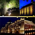 thumbnail image 2 of Foco de luz LED de 15w, foco de luz para exteriores, control de aplicaciones Bluetooth, 16 millones de colores y 20 modos, reflector LED inteligente, luz de foco para exteriores Ip66 Feliz Sencillez, 2 of 5