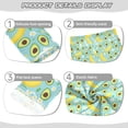 thumbnail image 2 of joogoo Girls' Leggings Avocado Banana Floral Yoga Pants 6T, 2 of 8