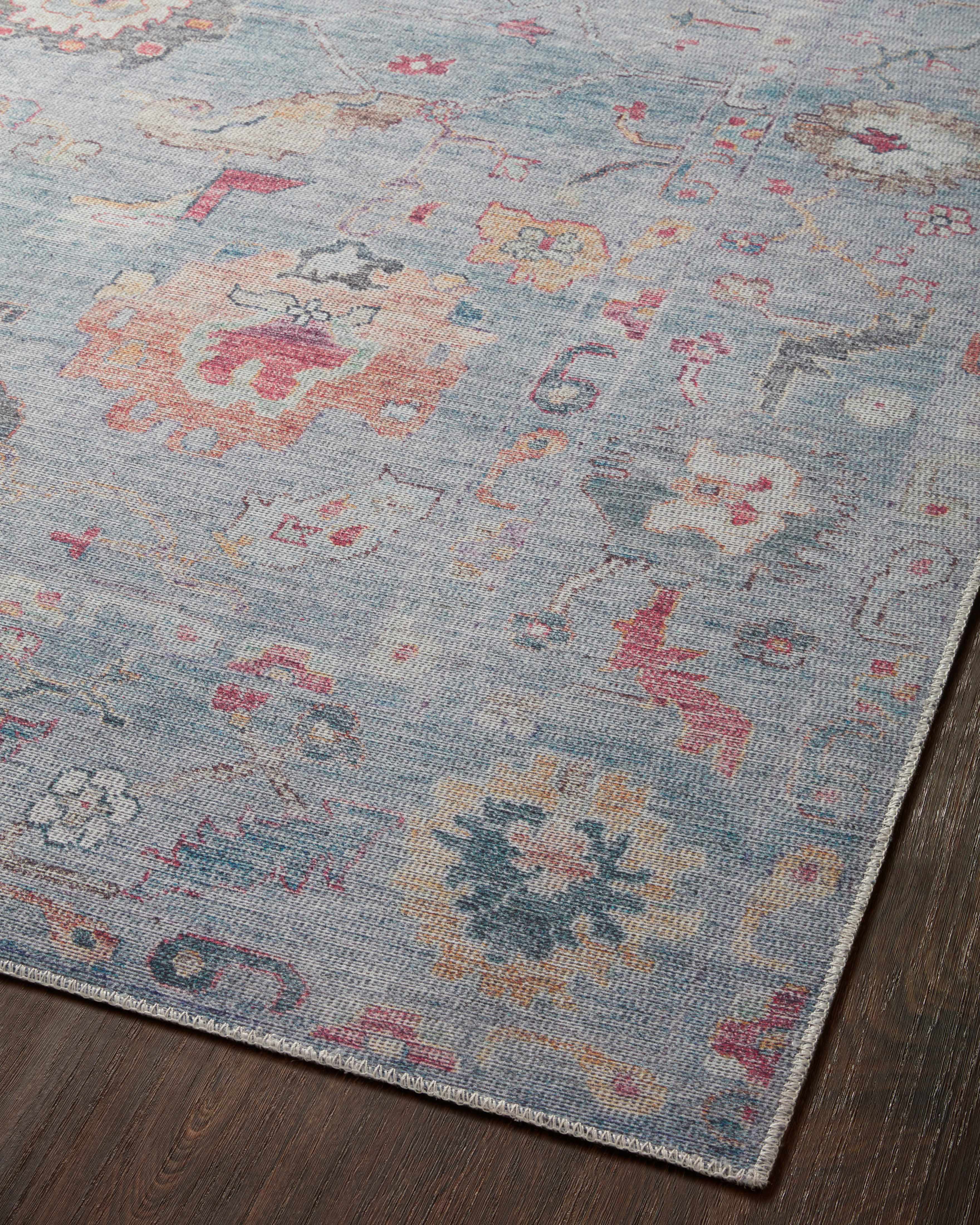Loloi Elysium Denim / Multi 2'-3" X 3'-9" Accent Rug