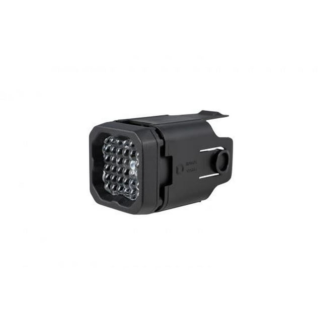Diode Dynamics Lumière de Secours DD7422NH C1R; Support d'Attelage Récepteur 2 Pouces; Simple; Lumière Claire Inversée/rouge Lumière de Course/rouge Lumière de Quatrième Pause; Boîtier en Aluminium Noir; Lentille en Polycarbonate Clair