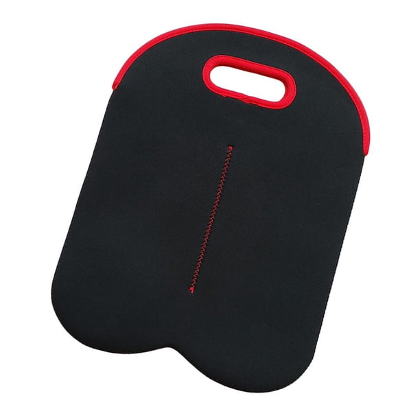 Dos Botellas de Neopreno/agua Reutilizables para Viaje con Asa , Negro BLESIY Porta botellas de vino Waer
