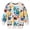 White, variant on Emitonse Children's Long Sleeve Tops Toddler Sweatshirt Boys Girls Crewneck Pullover Tops Blouse Long Sleeve T Shirt Fall Winter Clothes 2Y To 7Y White,Size 2 Yerars