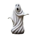 thumbnail image 2 of Cute Ghost Figurine Ornament Creative Craft Tabletop Statue for Balcony Garden Decorations, 2 of 3