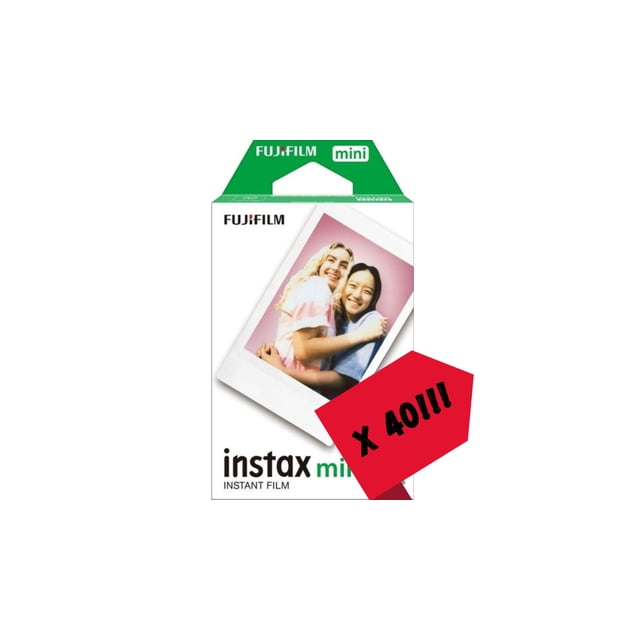 Fujifilm Instax Mini Film con 40 exposiciones