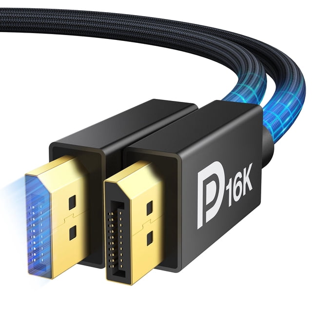 Cable DisplayPort IVANKY 2.1 16K@60Hz 2 m trenzado