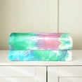thumbnail image 3 of Tie Dye Blanket for Kids Girls Adult,Girls Boho Psychedelic Pink Throw Blanket 40x50,Bohemian Gypsy Watercolor Fleece Blanket Warm,Exotic Teal Blue Spiral Flannel Blanket Living Room Decor, 3 of 5