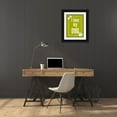 thumbnail image 3 of Studio, Sd Graphics 15x18 Black Ornate Wood Framed with Double Matting Museum Art Print Titled - Love my Dog Green, 3 of 4