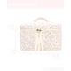thumbnail image 4 of Bolsa de maquillaje PAZIMIIK acolchada, vintage, de viaje, floral, rosa, 4 of 5