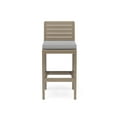 thumbnail image 3 of Homestyles Sustain Wood Outdoor Barstool in Gray, 3 of 6