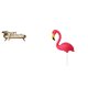 thumbnail image 1 of Sofá Cama De Madera En Miniatura, Figura De Pájaro, Adorno Artístico Para Jardín, Accesorios Fotográficos DIY, Flamenco, Estaca De Jardín, Sillón, Muebles Para Casa De Muñecas,, 1 of 8