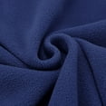 thumbnail image 6 of Miluxas Men's Soft Polar Fleece Jacket Lightweight Full Zip Jackets Casual Outdoor Warm Jackets Coats with Pockets Navy, 6 of 6