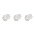 thumbnail image 4 of stanreset 1/2/3 2X Stool Cover Bar Supplies Dustproof Handily Install Party Accessories Multipurpose Exquisite Extendable Gear White L 3PCS, 4 of 6