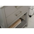 thumbnail image 3 of Design Element Cara 24" Single Sink Bathroom Vanity In Gray, 3 of 4