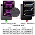 thumbnail image 2 of Funda JeTech para iPad Pro de 11 pulgadas 2022/2021/2020 Transparente, 2 of 6