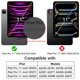 thumbnail image 2 of Funda JeTech para iPad Pro de 11 pulgadas 2022/2021/2020 Transparente, 2 of 6
