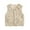 White, variant on Toddler Children Girls Boys Solid Warm Thick Spring Winter Sleeveless Vest Clothes Coat Zipper For Babys