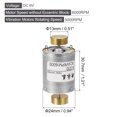 thumbnail image 2 of Motor de vibración Uxcell DC 6V 5000RPM de doble eje de latón, motor vibrante fuerte para masajeador casero de bricolaje, 2 of 5