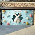 thumbnail image 2 of Easter Garage Door Decoration Happy Easter Garage Door Banner Large Easter Bunny Egg Spring Flower Cover Background Decal For Outdoor Indoor Hanging Party Supplies, 2 of 8
