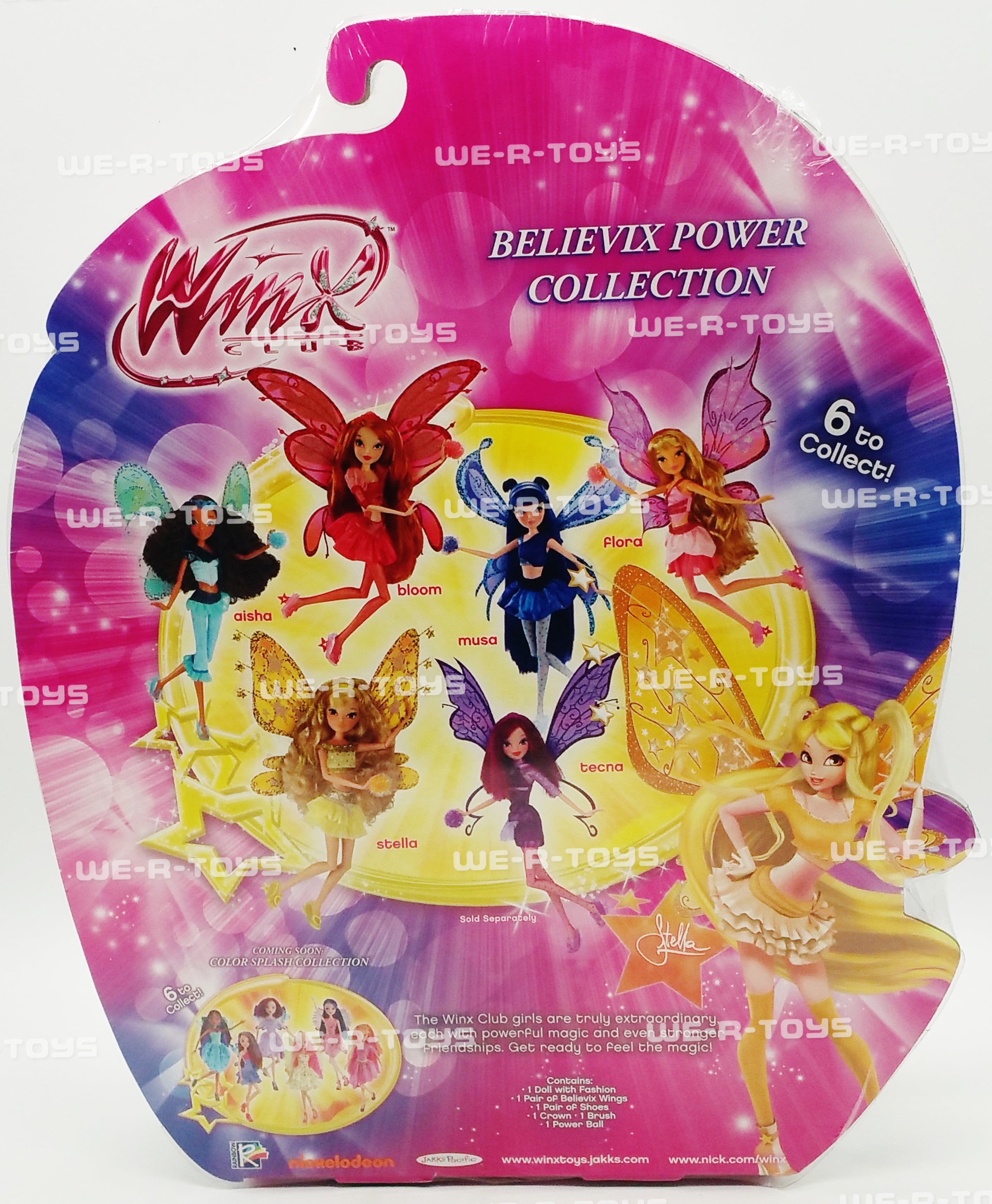 Winx Club Believix Power Collection Stella Doll 2014 Jakks Pacific #66459  NRFP 