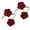 A, variant on 2Pieces Flexible Floral Twist Curtain Tiebacks Flexible Rope Holdbacks for Home Bedroom Window Drapes Holders Decors