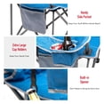 thumbnail image 3 of Sunnyfeel XXL Oversized Camping Chair Heavy Duty 500 LBS Ideal for Tall People Above 6'4 (Blue), 3 of 8
