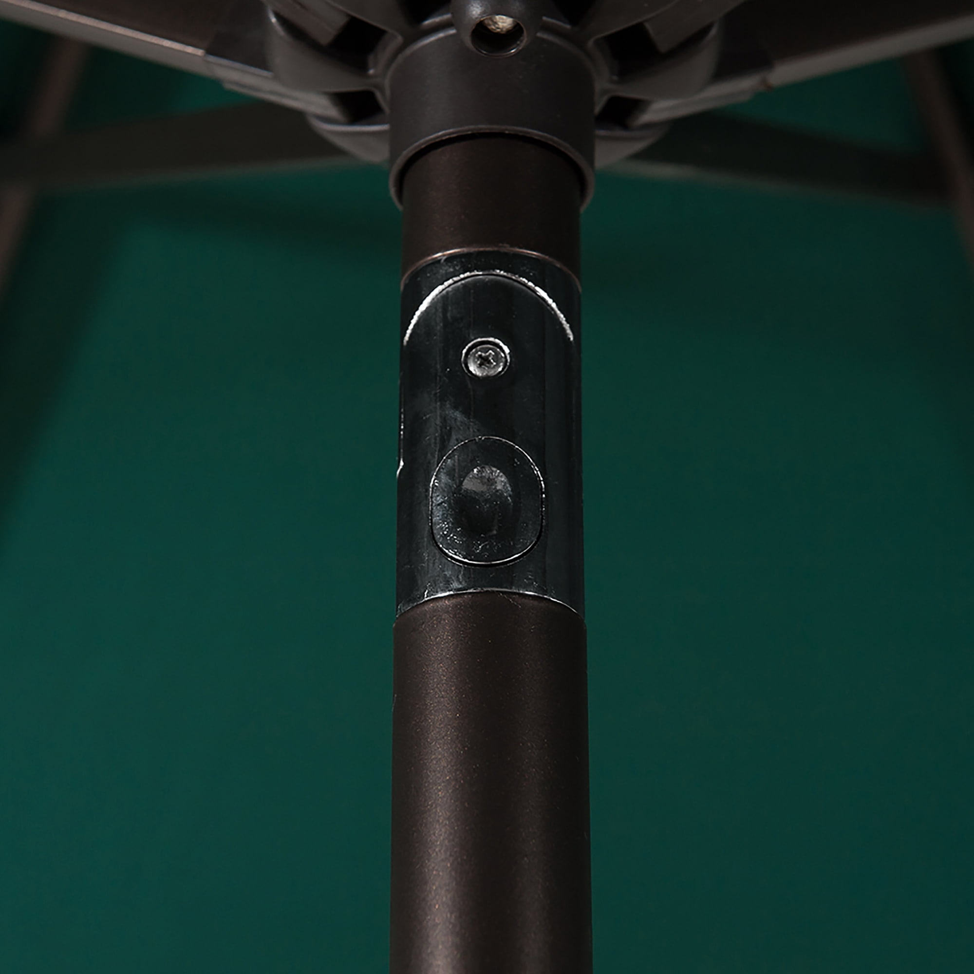 Westin Outdoor 9 Ft Patio Market Umbrella with Tilt & Crank, Dark Green