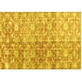 thumbnail image 1 of Ahgly Company Machine Washable Indoor Rectangle Persian Yellow Traditional Area Rugs, 2' x 4', 1 of 4
