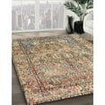thumbnail image 2 of Ahgly Company Indoor Rectangle Traditional Sienna Brown Persian Area Rugs, 8' x 10', 2 of 6