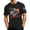 Black, variant on KLHDSF Men's Casual Crew Neck Lightweight Breathable Short Sleeve T-Shirt with Printed Letter Graphic USA 250 Years 1776-2026 Design Gray M S