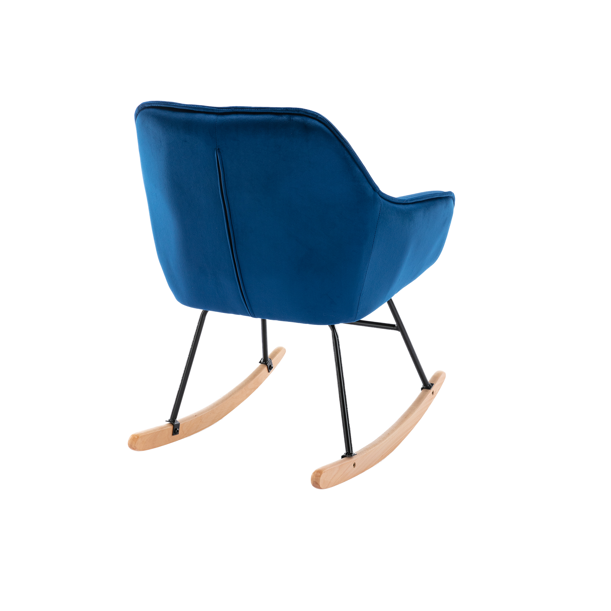 Tomshoo living room Comfortable rocking chair accent chair,NAVY