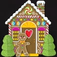 thumbnail image 3 of CafePress - Gingerbread House Dark T Shirt - Men's Classic Graphic Cotton T-Shirt, 3 of 4