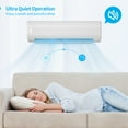 thumbnail image 3 of TABU 12000 BTU Mini Split Air Conditioner & Heater, 21 SEER2 AC Unit, WIFI Enabled, Remote Control, White, 3 of 7