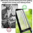 thumbnail image 3 of Clear Fishing Lure Wraps, Transparent Fishing Lure Covers Bait Gloves Fish Hook Storage Protectors Pole Sleeve Guard to Keep Fishermen Fishing Safe for Rod, 3 of 12