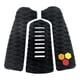 thumbnail image 3 of 3 piezas de almohadillas de tracción para tabla de surf, agarre de cubierta, almohadilla multiusos para skimboard, antipisoteo Negro, 3 of 8