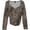 Brun - Limbourgeois, variante sur GUESS Blouse à Enfiler Froncée pour Femmes, Violet, Très Grand