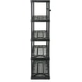 5-Tier Heavy Duty Metal Garage Shelf - Adjustable Shelves, 72" Tall, Holds 2000 Lbs For Storage & Organization