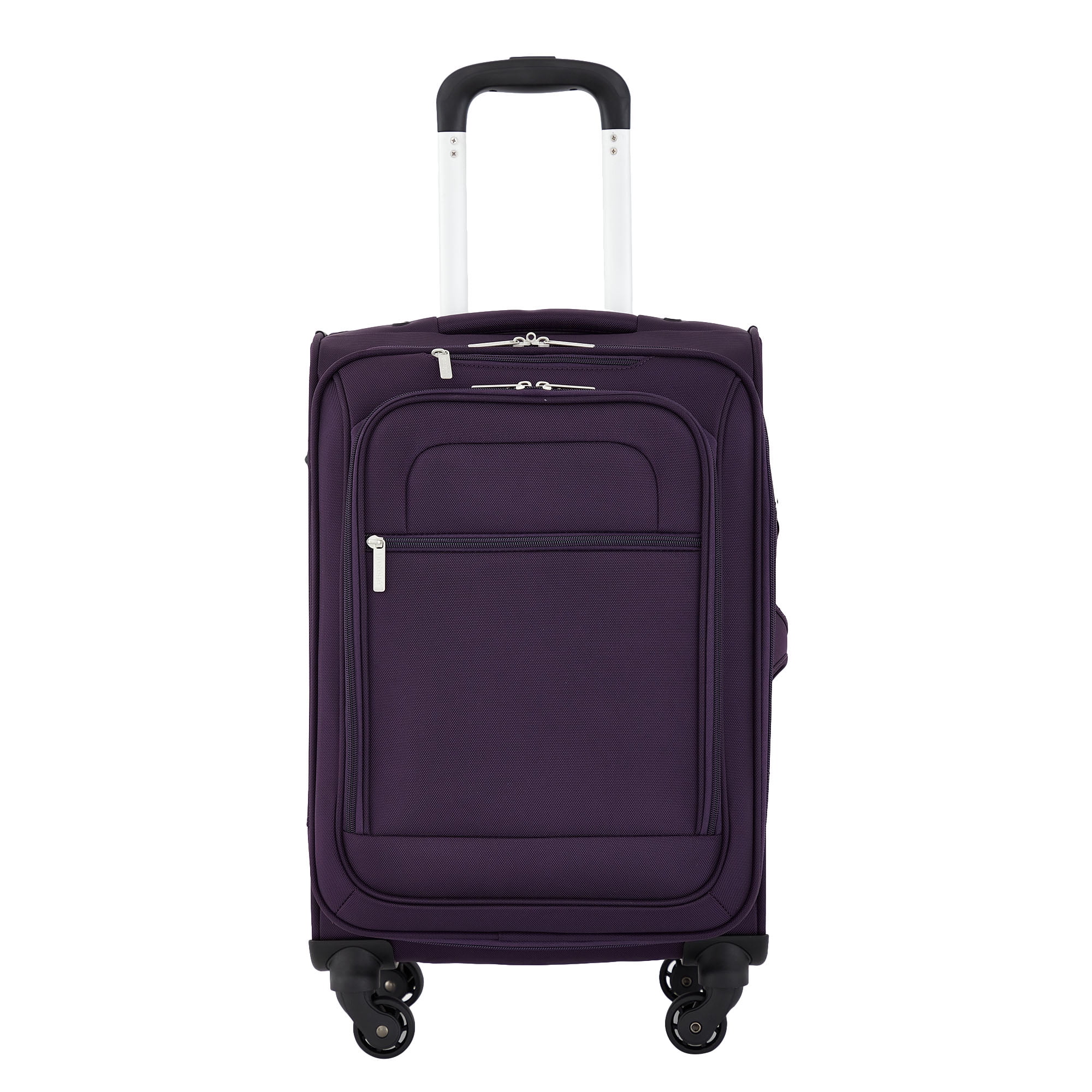 Protege Arendale 20" Softside Expandable Rolling Spinner Carry-On Luggage, Purple