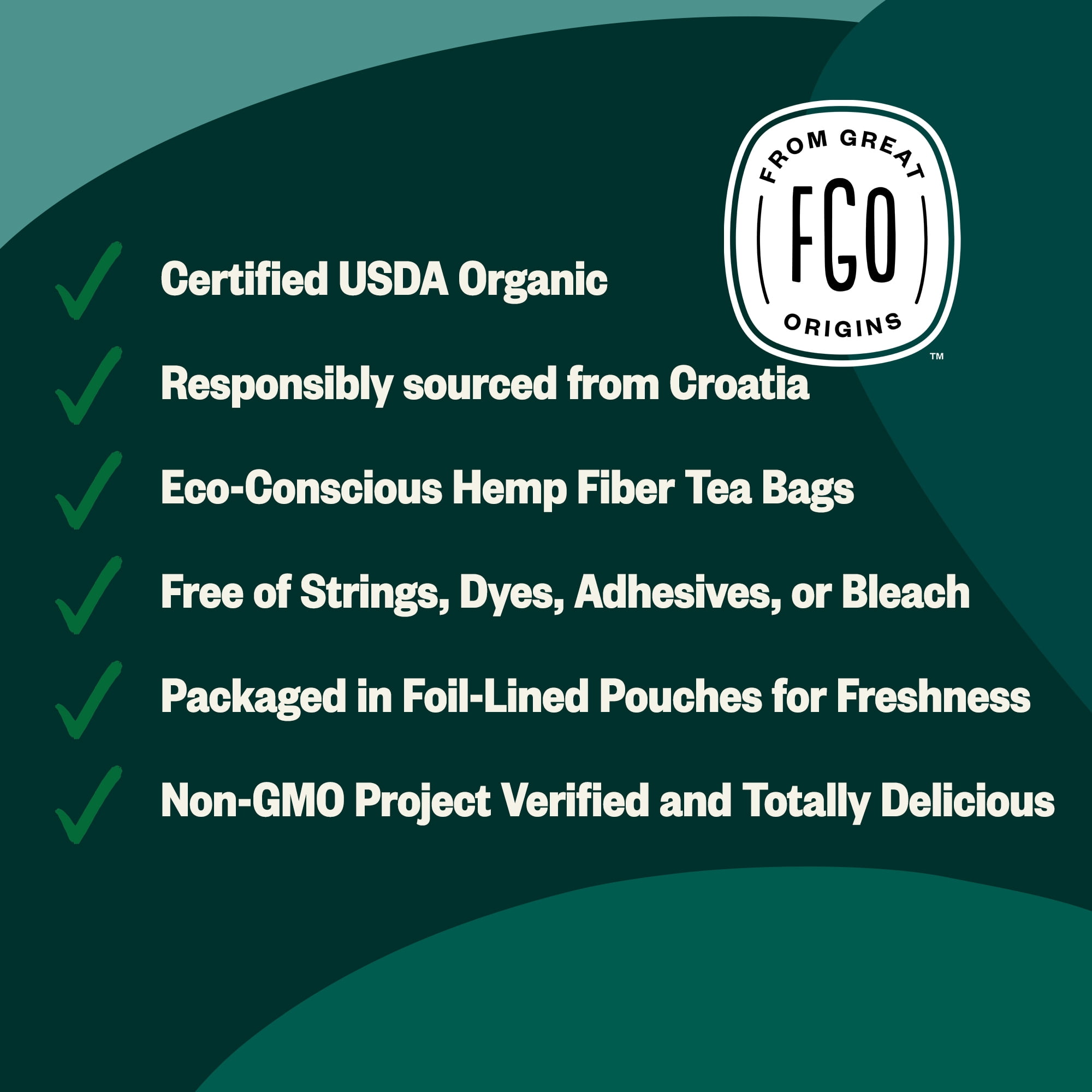 (2 pack) FGO Elderberry Tea, Organic, Eco-Conscious Tea Bags (20 Count)