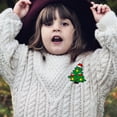 thumbnail image 4 of JJKBVCLO Christmas Brooch Cute Cartoon Christmas Tree Badge, 4 of 7