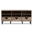 thumbnail image 2 of Wales 55" TV Stand in Light Brown, 2 of 6