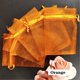 thumbnail image 1 of Bolsas de Organza de regalo de Navidad, embalaje de joyería, recuerdo de fiesta de boda, blanco, 7x9, 9x12, 10x15, 13x18cm, 6z, 50 unidades, 1 of 4