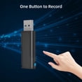 thumbnail image 2 of Digital Voice Recorder U-disk Flash Driver Sound Audio Activated Dictaphone Recording Device Professional 32G Storage Card with USB & Micro USB Interface for Lecture Class Meeting Interview, 2 of 8
