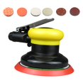 thumbnail image 2 of Tampón para pulidora de automóviles, Máquina pulidora y enceradora, Lijadora orbital de alta velocidad y bajo nivel de ruido, Lijadora de palma neumát amarillo mayimx Lijadora orbital, 2 of 9